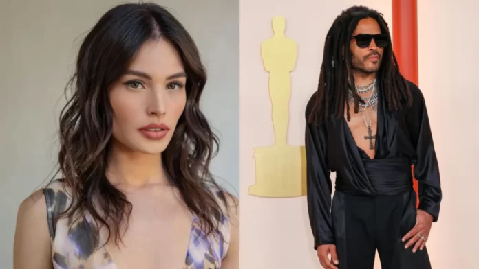 Ana Paula Valle and Lenny Kravitz