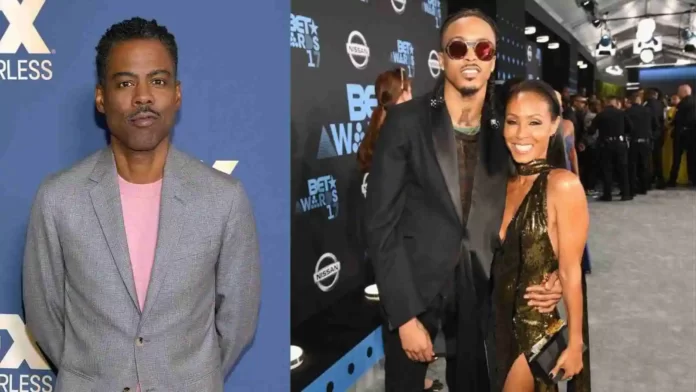 Chris Rock, Jada Smith, and August Alsina