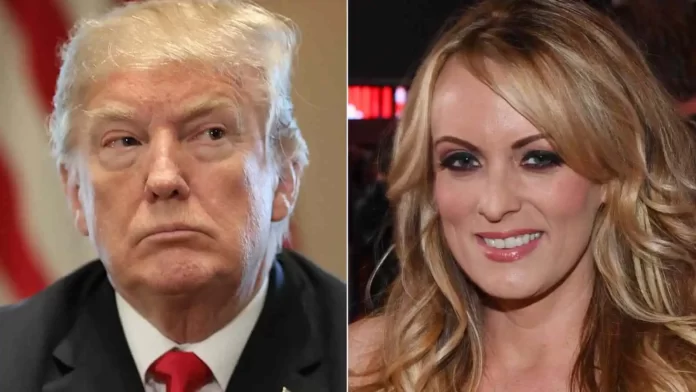 Donald Trump and Stormy Daniels