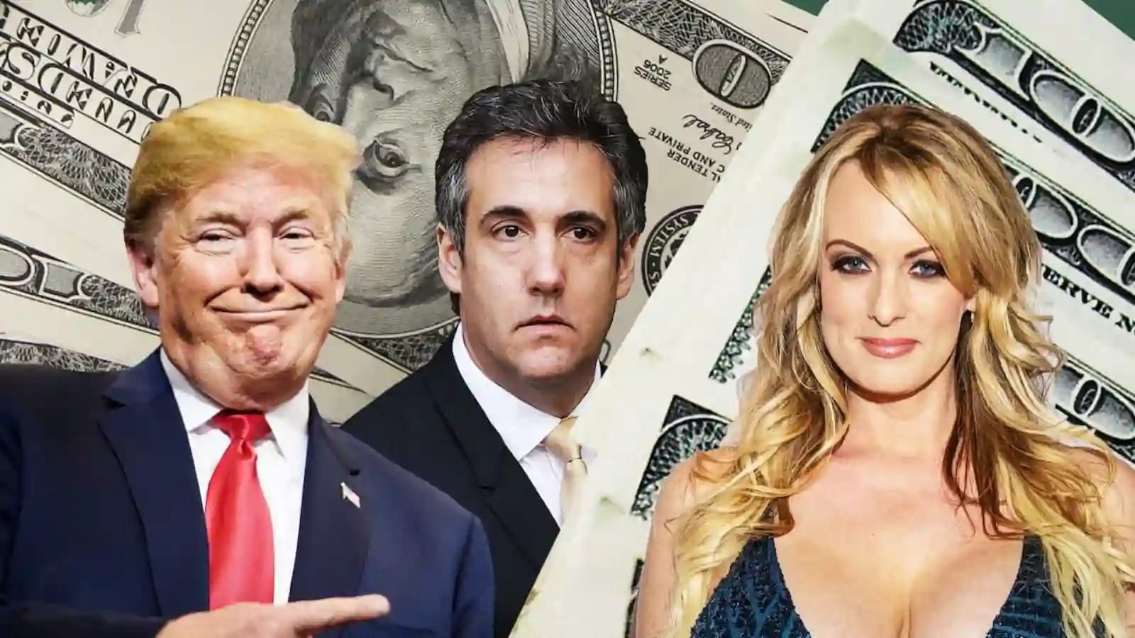 Donald Trump, Michael Cohen, and Stormy Daniels