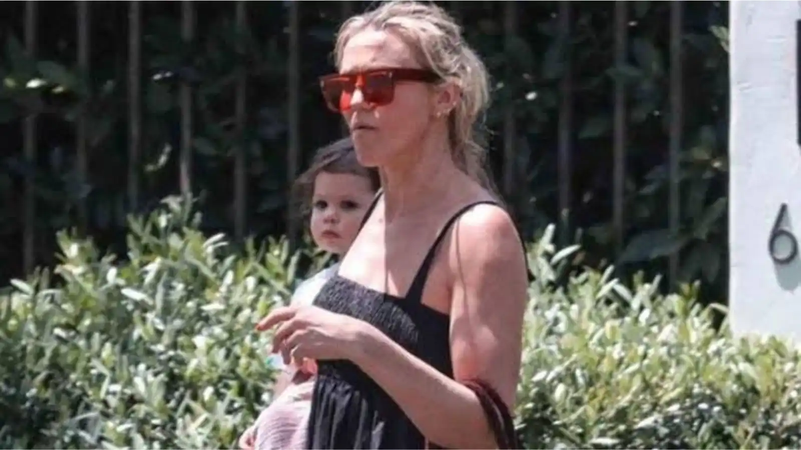 Cameron Diaz with her daughter Raddix