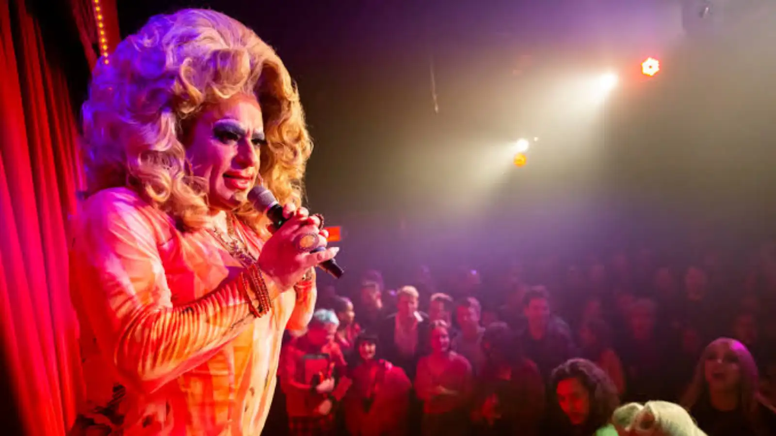 Drag Queen performing onstage