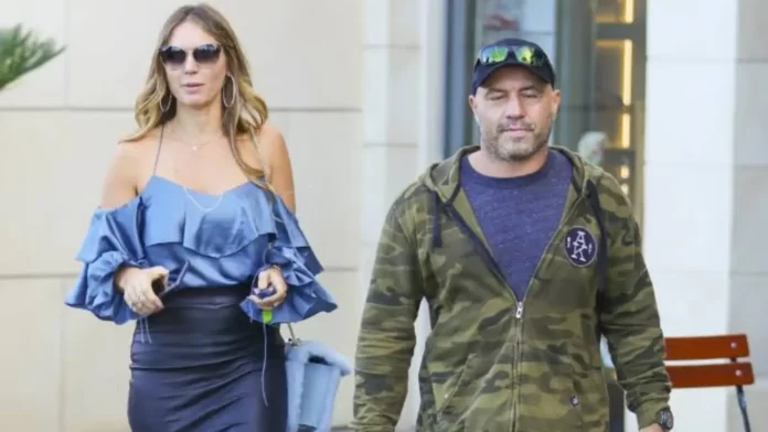 Joe Rogan with wife Jessica Ditzel