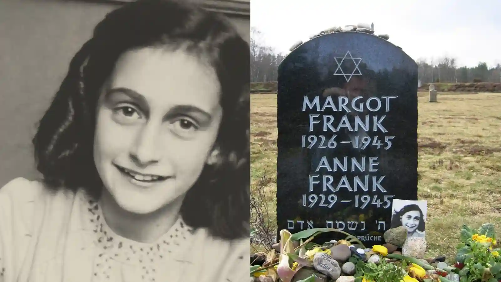 How did anne frank die where is her tombstone sentient post
