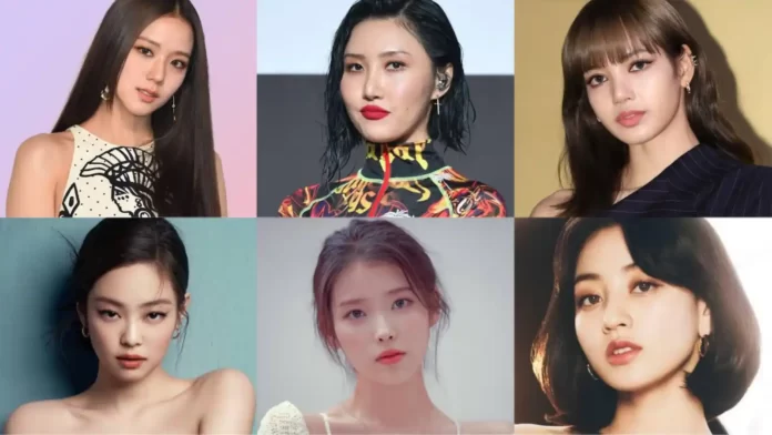 Some of the most famous female K-pop idols