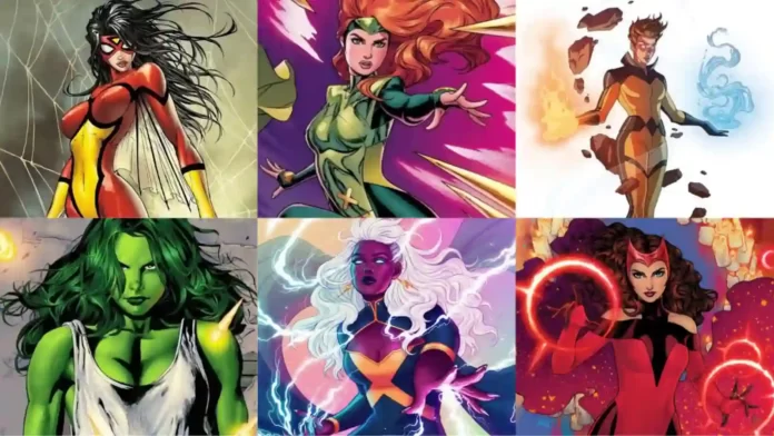 The 10 Most Powerful Female Marvel Superheroes