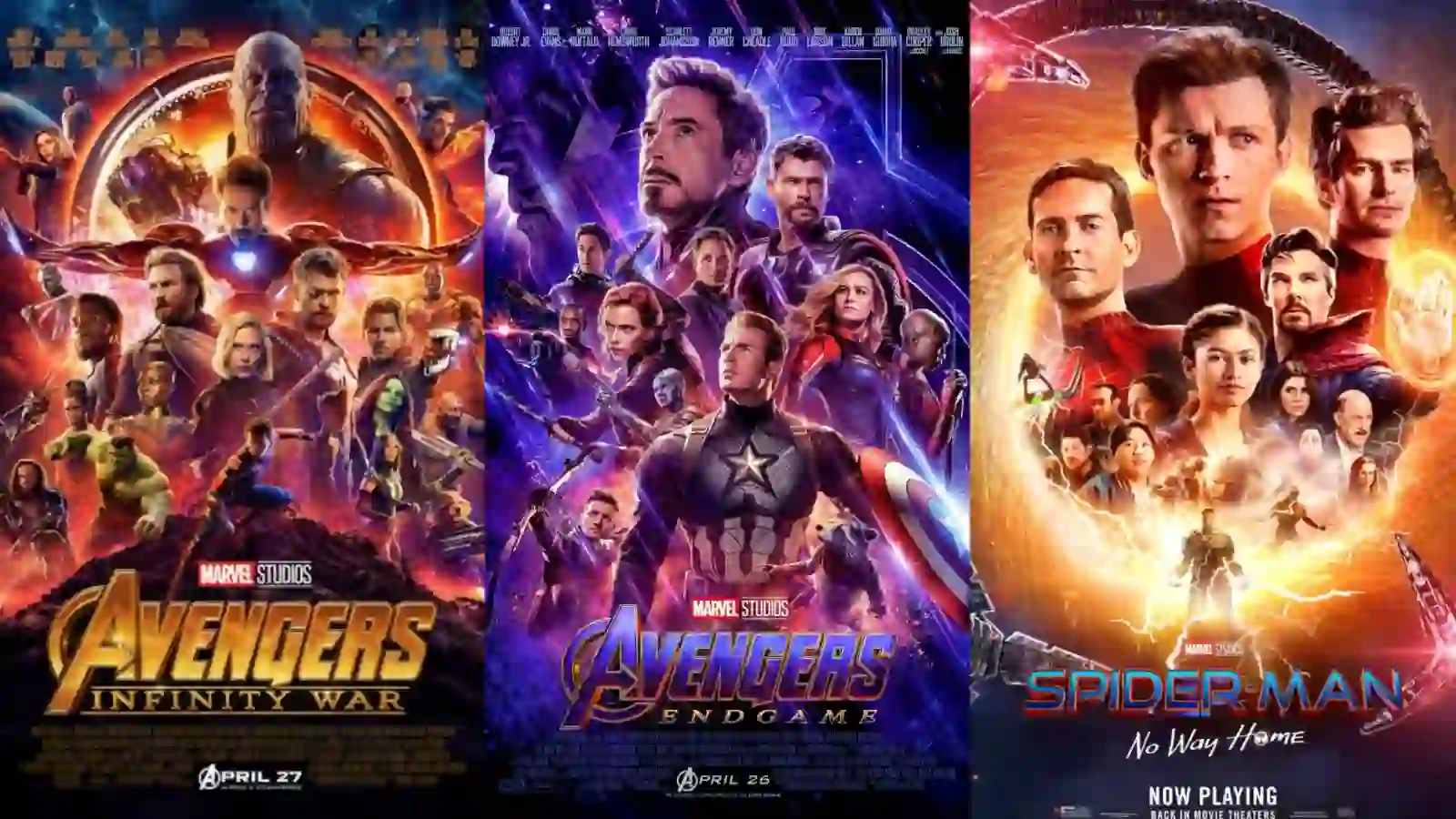 Top 10 Highest Grossing Marvel Cinematic Universe Movies Of All Time