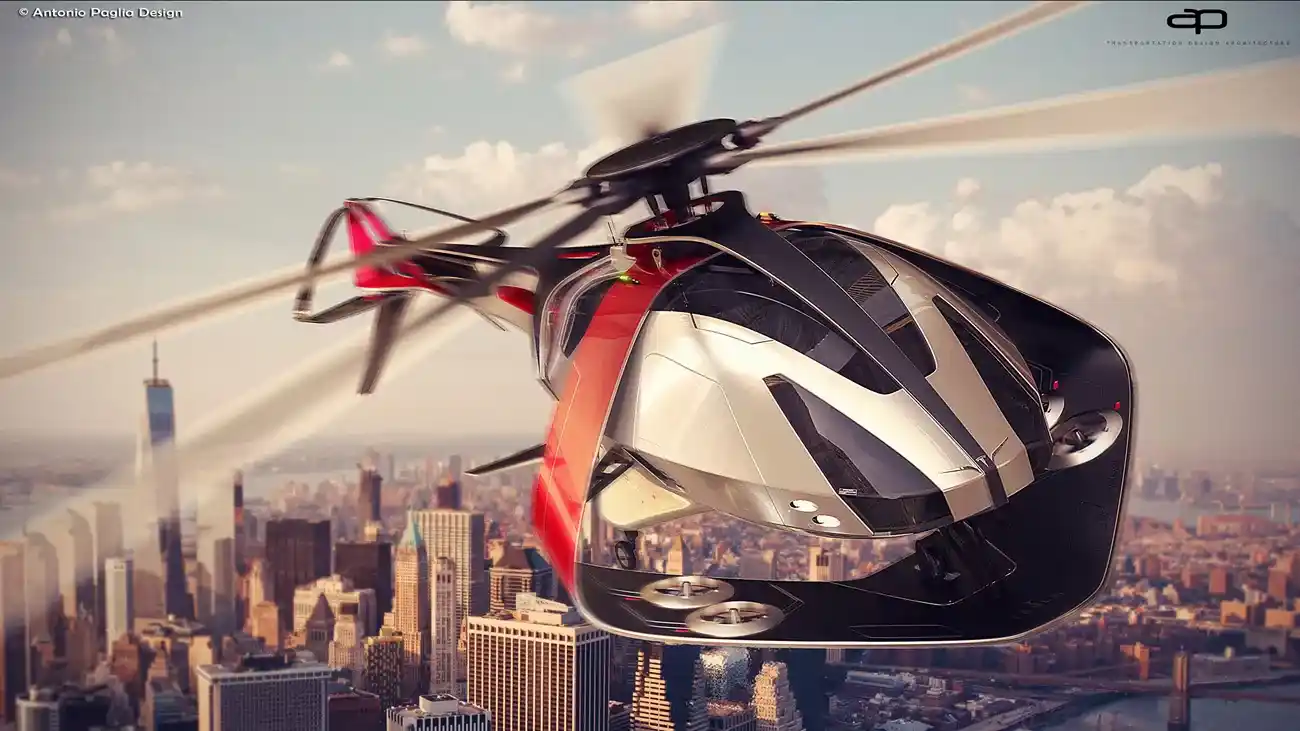 Tesla Helicopter 2