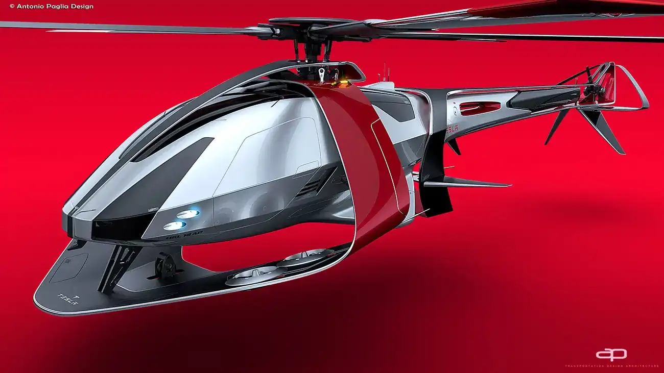 Tesla Helicopter 4