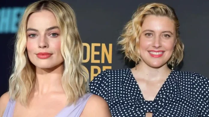 Margot Robbie and Greta Gerwig