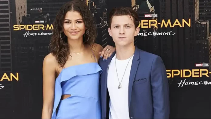 Zendaya and Tom Holland