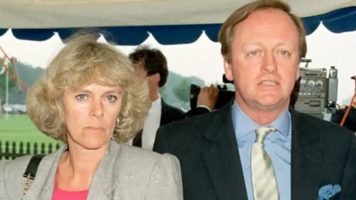 Queen Camilla with ex-husband Andrew Bowles
