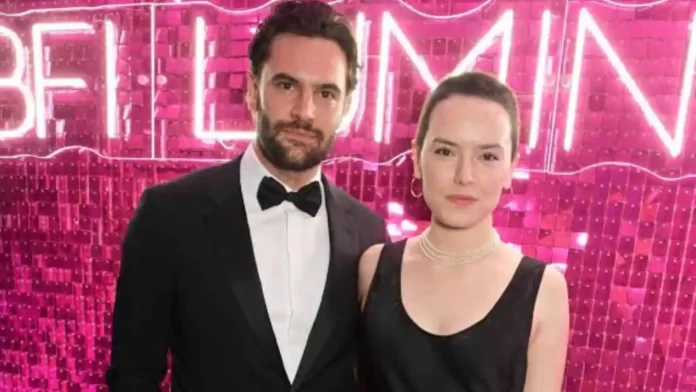 Daisy Ridley with husband Tom Bateman