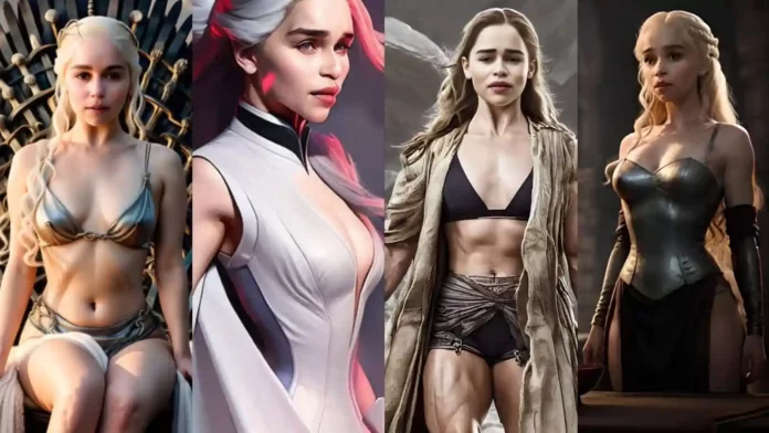 Emilia Clarke AI Looks