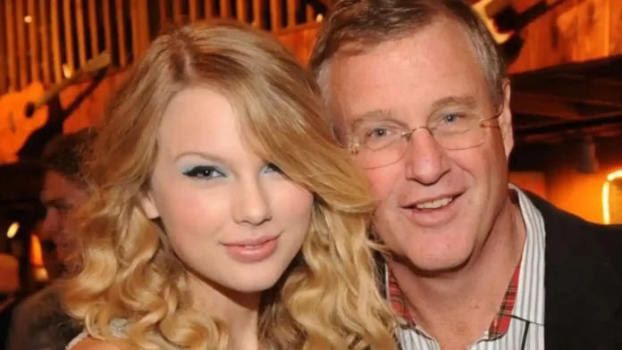 Taylor Swift with father Scott Swift