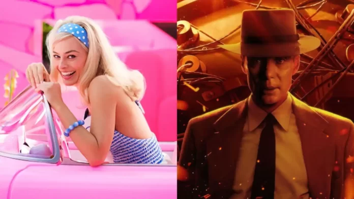 Barbie and Oppenheimer film Poster