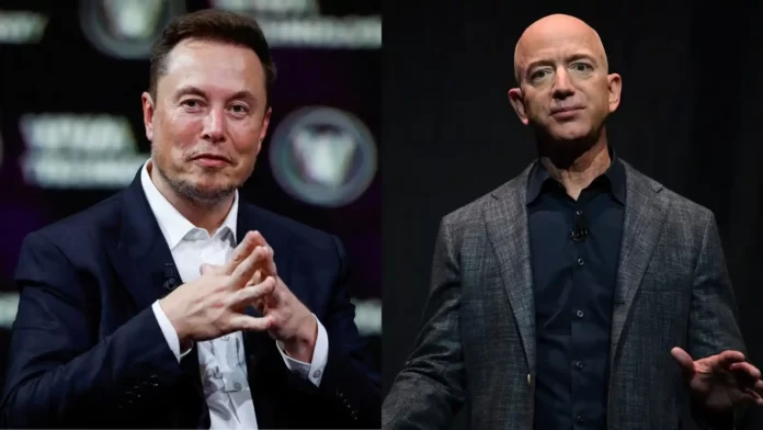 Elon Musk and Jeff Bezos