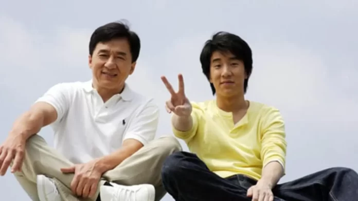 Jackie Chan and Son Jaycee Chan