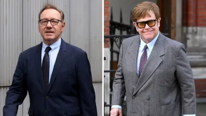 Kevin Spacey And Sir Elton John