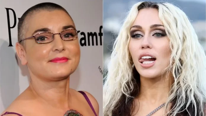 Sinead O'Connor And Miley Cyrus