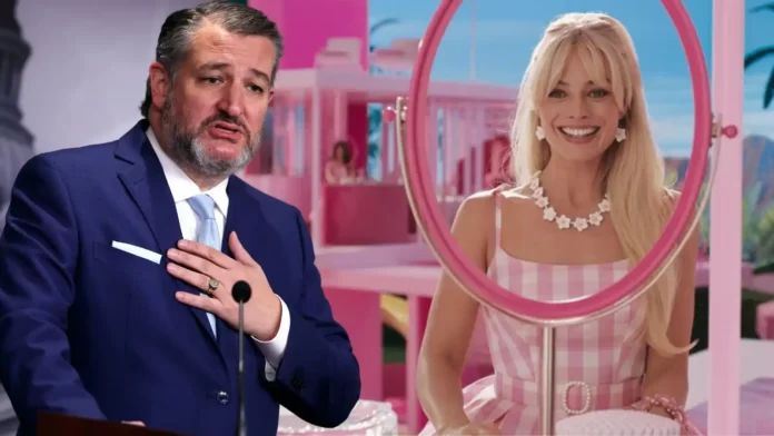 Ted Cruz and Margot Robbie